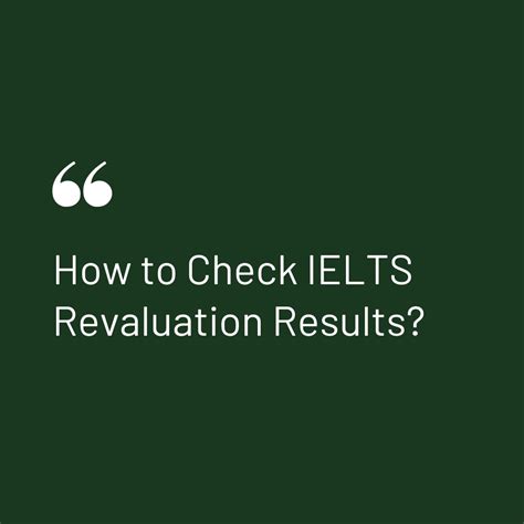 how to check ielts revaluation results